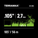 Oregon TERRAMAX Oval Twist Trimmer Line .105 1LB SPOOL