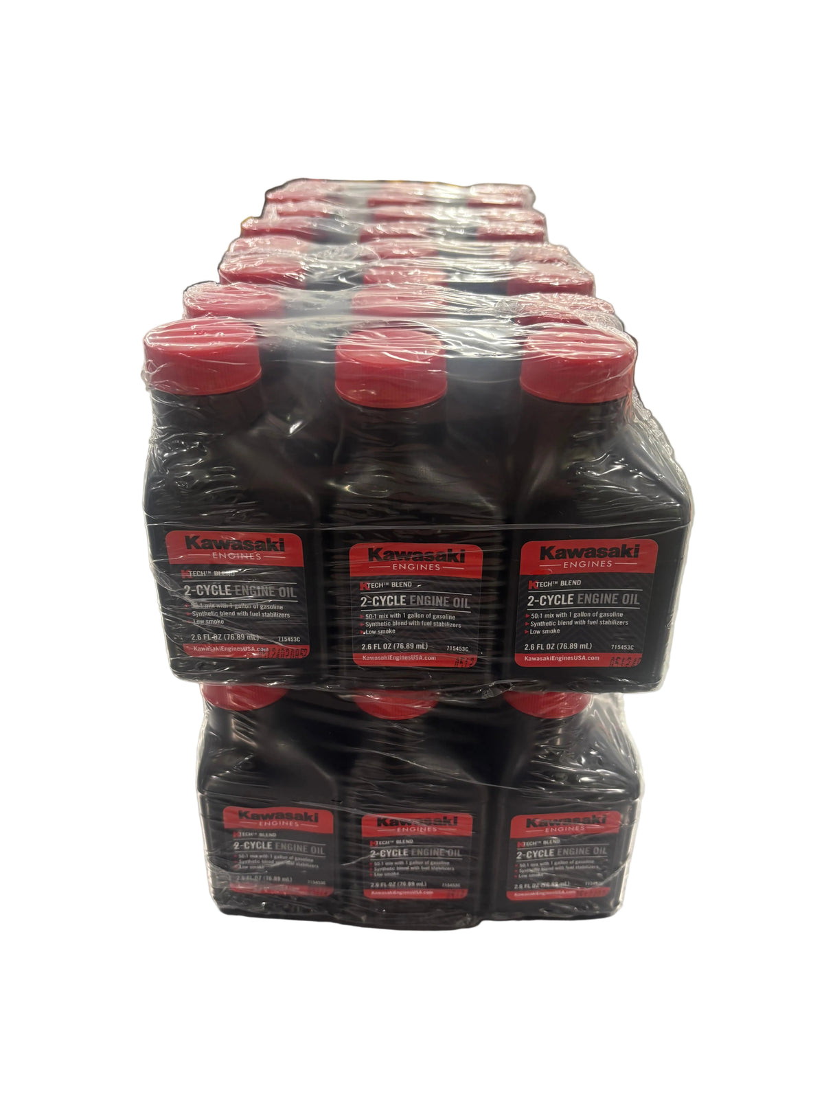 Kawasaki OEM 99969-6082C KTECH Blend 2-Cycle Engine Oil 2.6 oz. Case o