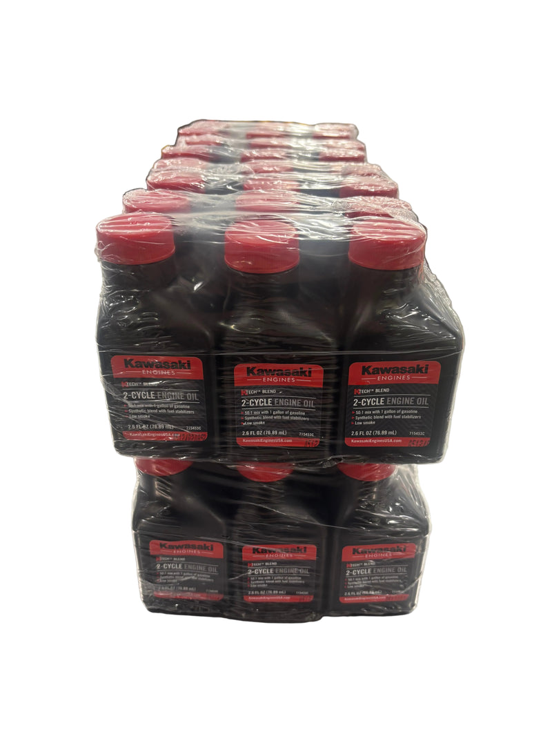 Kawasaki OEM 99969-6082C KTECH Blend 2-Cycle Engine Oil 2.6 oz. Case o