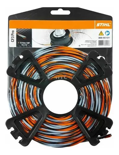 Stihl .130 x 118’ CF3 Pro Trimmer Line 0000 930 4311