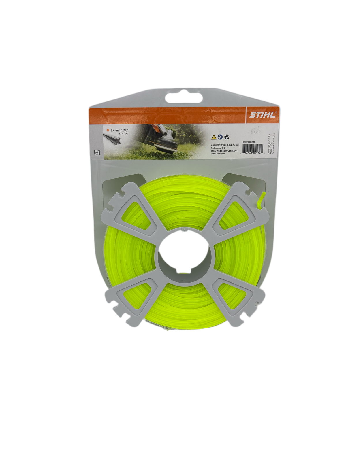 Stihl .095 x 280' X- Line Trimmer Line 0000 930 3410