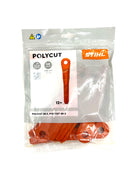 Stihl Genuine Orange Plastic Blades (Pack of 12) 4002 007 1000