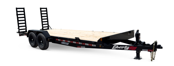 LIBERTY 83"x16'+2' DOVETAIL 14K Equipment Hauler