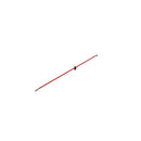 Toro OEM 139-2431 Red/Positive Battery Cable (8 Gauge Wire - 5/16" Eyelet/Bolt Whole - 1/4" Eyelet/Bolt Whole) Fits Select Late Timecutter Models/Series with Cast Aluminum Axle's.