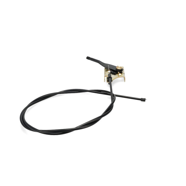 The Toro OEM Throttle Cable Assembly 110-5727 for Toro Z Master 2000, 3000, 4000, 5000, and 6000 series.