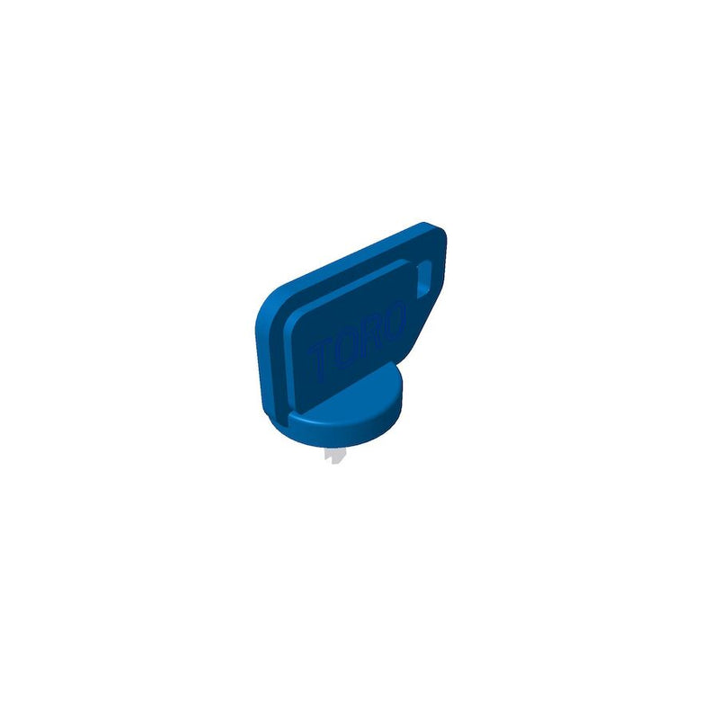 Toro OEM 131-3639 Blue Toro Key for Steering Wheel Toro Mowers