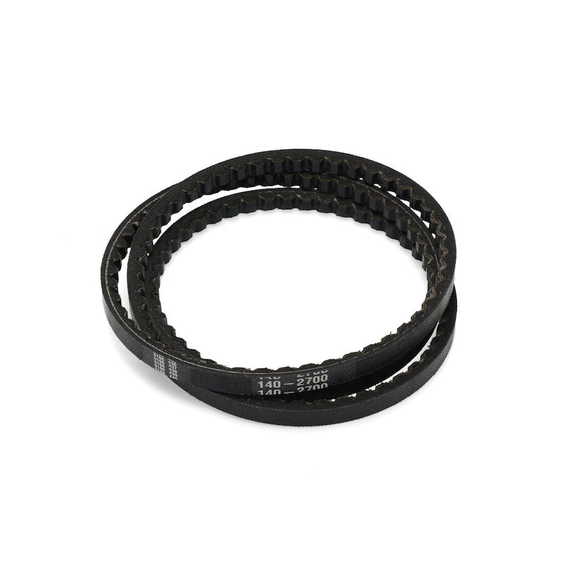 Toro OEM 140-2700 Cogged Hydraulic Drive Belt Fits Toro Late Model 60" Timecutter Standard and My-Ride (Models 75760, 75762, 75763).