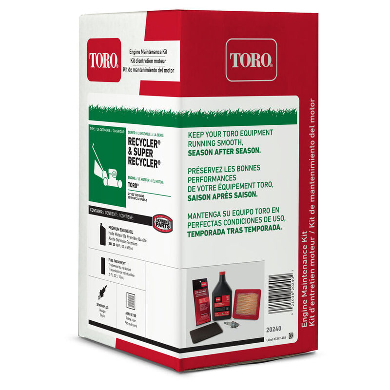 Toro 20240 OEM Toro Engine Maintenance Kit for Toro Walk-Behind Mower 2013+