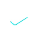 Toro OEM 136-7145 Snowmaster Snowblower Chute Deflector Rod