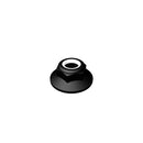 Toro OEM 114-3778 Flange Lock Nut (Black) Fits a Wide Range of Toro Equipment and Contains a Wide Range of Usages (1/4-20).