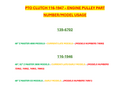Toro OEM 116-1947 PTO Clutch fits Toro Late/Current 48" Z Master 4000 Series - Current/Late/Early 48", 52" Z Master 3000 Series.