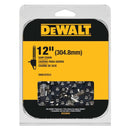 Dewalt DWO1DT612, 12" Replacement Chain for DCCS620 Chainsaws