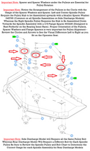 Hustler OEM 603226 Mower Deck Spindle Double Drive Pulley (8.41 in.) Fits Hustler 2011 - Current (72" Super Z, Super Z HD) Rear Discharge.
