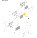 Kohler 14 083 15-S OEM XT Single cylinder fits models XT650 and, XT675 using single latch air cleaner cover