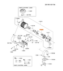 Kawasaki 11013-7044 OEM Engine Air Filter for FX 651V- 1000 Series Engine