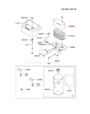 Kawasaki 11013-7009 OEM Pre-Filter for 11029-7012 and 11029-7015 Kawasaki FH601V - FH721V Engines