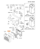 Kawasaki 11013-7034 OEM Pre-Filter for 110137017 Kawasaki FH Non-KAI Series Engines