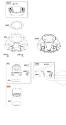 Briggs & Stratton 792105 Genuine OEM Air Filter for Intek Series Engine