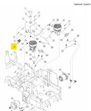Hustler 601413 OEM Hydro Filter for 2011-2016 X-One and Hustler Diesel
