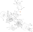 Toro OEM 145-3466 Overflow Reservoir Hose Assembly