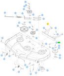 Hustler OEM 113340P Mower Deck Pusher Assembly Fits Select Hustler Super Z, Super Z & Diesel Z Models.