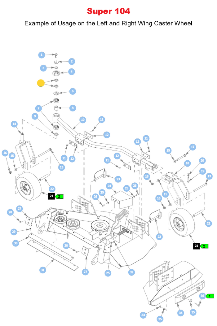 Hustler OEM 045765 Spacer Washer Fits a Wide Range of Hustler Mowers