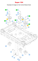 Hustler OEM 045765 Spacer Washer Fits a Wide Range of Hustler Mowers