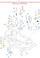 Hustler OEM 603057 Idler Pulley Dust Shield Fits X-RIDE, Diesel Z, Super Z, Super Z HD, Super S, Super SF, Super 104, Super 88 & and Select Early X-ONE Models.