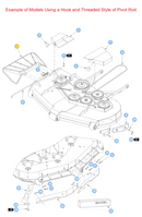 Hustler OEM 602429 Discharge Chute Fits 54" Super Z Models.