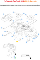 Hustler OEM 602341 Center Anti-Scalp Wheel Fits Hustler Trimstar, Raptor SDX/XDX, FasTrak/FasTrack SDX, Super S, Super SF, Super 88, X-ONE, X-RIDE, Super Z, Super Z HD, Diesel Z Models.
