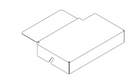 Hustler OEM 123703-1 Mower Deck Pulley Cover (Left Side - Painted Yellow) Fits Hustler 2018 - Current Super Z, Super Z HD and 2018 - 2025 Diesel Z Models (60in. Rear Discharge Models Only).