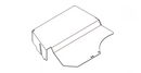 Hustler OEM 123684-1 Mower Deck Pulley Cover (Right Side or Discharge Side - Painted Yellow) Fits Hustler 2018 - 2022 Super Z, Super Z HD and Diesel Z Models (60in. Side Discharge Models Only).