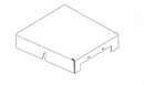 Hustler OEM 128034-6 Mower Deck Pulley Cover (Left Side or Cutting-Edge Side - Painted Black) Fits Hustler 2023 - Current Super Z, Super Z HD and 2023 - 2025 Diesel Z Models (72in. Side Discharge Models Only).