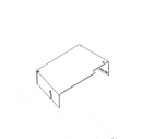 Hustler OEM 128011-6 Mower Deck Pulley Cover (Right Side or Discharge Side - Painted Black) Fits Hustler 2023 - Current Super Z and Super Z HD Models (66 in. Side Discharge Models Only).