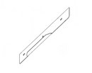 Hustler OEM 113333 Front Right Side Adj. Baffle or Discharge - Side Baffle Fits Hustler 2011 - 2017 Super Z and 2013 - 2017 Super Z HD Models (66 in. Side Discharge Models Only).