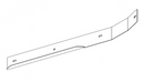 Hustler OEM 112932 Front Left Side Adj. Baffle or Cutting-Edge Baffle Fits Hustler 2011 - 2017 Super Z / 2013 - 2017 Super Z HD / 2017 - Earlier Diesel Z Models (72 in. Side Discharge Models Only).