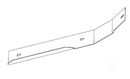 Hustler OEM 123959-1 Front Left Side Adj. Baffle or Cutting-Edge Baffle Fits Hustler 2018 - Current Super Z Models (54 in. Side Discharge Models Only).