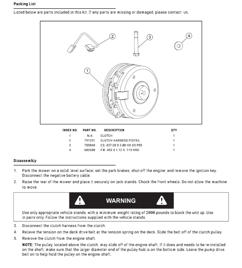 sati HUSTLER 606936K CLUTCH KIT - Genuine Part