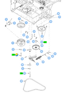 Hustler OEM 785048 Clutch Bolt (7/16 x 3.00 - 20) Fits a Wide Range of Hustler Models.