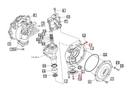 Mahindra OEM 08331000800 Front Axle Drain Plug Sealing Washer (M 8).
