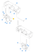 Hustler OEM 608822 Left-Side Steering Box (Left - Right as You Sit on the Operator Seat) Fits X-ONE (2023 - Current Models).
