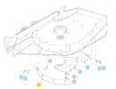 Hustler OEM 122719-5276 Front Left and Right-Side Wing Wrap Baffle Fits Select Hustler Super 104 Models.