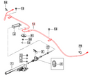 Mahindra OEM 0605BA0301N Hand Brake Cable Fits 2018 - Current Mahindra Roxor Models.