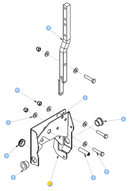 Hustler OEM 123306 Right-Side Steering Box (Not an Assembly - Bare Component) Fits X-ONE (SELECT 2016 MODELS - Current Models).