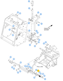 Hustler OEM 606303 Brake Pivot Link / Bracket Fits Hustler Super S (All 36" Models) and Super S (2016 - 2020 48", 52", 60" Models).
