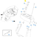 Hustler OEM 785808 Key Assembly Fits All Current Hustler Mower Models