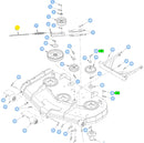 The Hustler OEM 373191 Spring Adjustment Chain Fits Hustler X-ONE, X-RIDE, Super Z, Super Z HD and Super DZ Models.