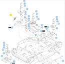 Hustler OEM 781302 Spring Fits FasTrak, X-ONE, X-RIDE, Super Z, Super Z HD, Super DZ, Super SF, Super 88, Super 104 and Super S.