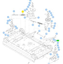 Hustler OEM 781302 Spring Fits FasTrak, X-ONE, X-RIDE, Super Z, Super Z HD, Super DZ, Super SF, Super 88, Super 104 and Super S.