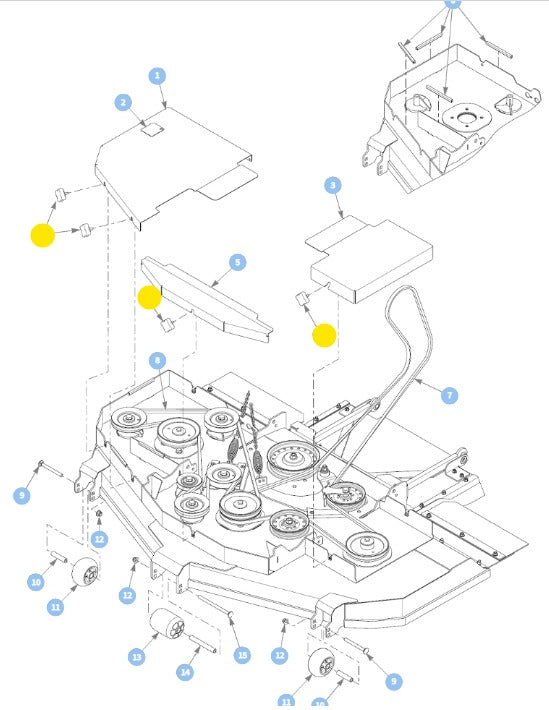 Hustler OEM 792002 Fits Hustler Bagger/Vac Systems, Trimstar, X-ONE, X-RIDE, Super Z, Super Z HD, Super DZ, Super 104, Super 88, Super SF and Super S Models.